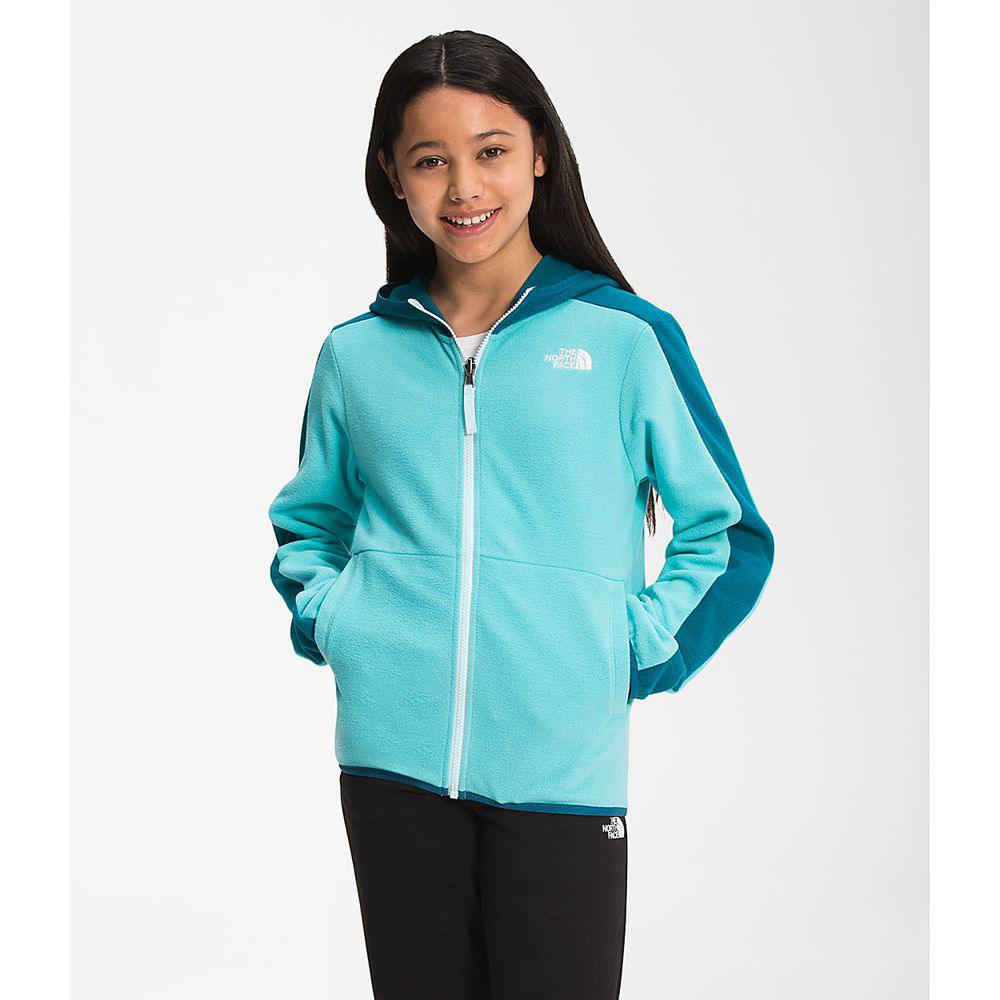 The North Face Glacier Full Zip Παιδικα Φούτερ Hoodie - Μπλε (YUSK42608)